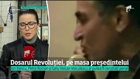 Procurorul general cere aviz pentru urmărirea penală a lui Ion Iliescu în Dosarul Revoluţiei