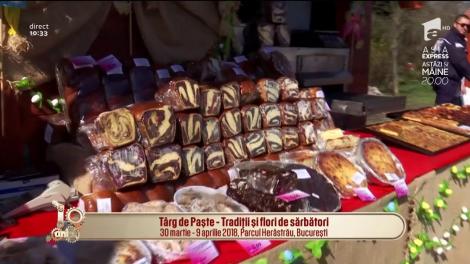 Bunătăți ca la mama acasă, la târgul "Tradiţii şi flori de sărbători" din Parcul Herăstrău