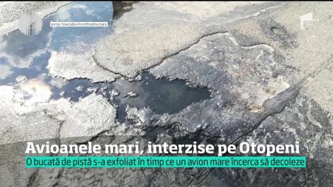 Avioanele de mari dimensiuni ar putea fi interzise pe Aeroportul Otopeni