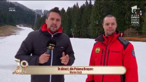 Starea pârtiei de schi din Poiana Brașov
