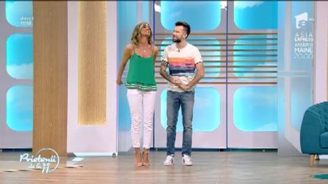 Florin Ristei a luat-o pe rost pe colega sa: "Trebuie să aflu din poze, de la colegi, că te plimbi pe la greci?" Diana: "M-am dus după ulei de măsline!"