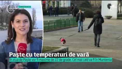 Vom avea un Paşte cu temperaturi de vară