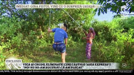 După ce au părăsit competiția „Asia Express”, Vica și Cruduța fac dezvăluirea momentului!
