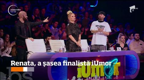 Renata Cilan a convins publicul că merită să ajungă în finala iUmor!