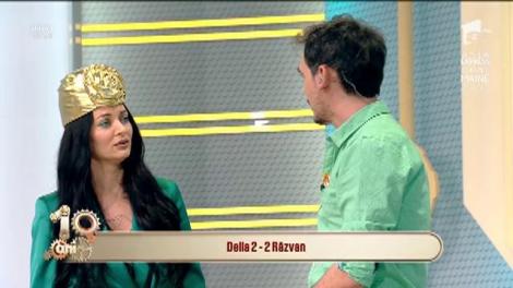 Provocarea "5 secunde". Delia vs. Răzvan.  Iată pe ce insule s-a sărutat artista