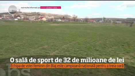 Oraşul Blaj va avea o sală sală polivalentă de sport  în valoare de 32 de milioane de lei!