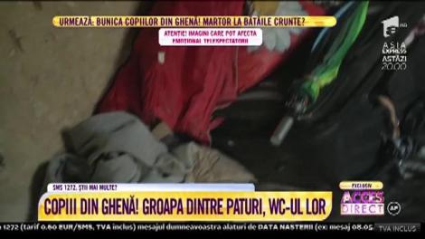 Imagini șocante! Cinci copii din România trăiesc într-o mizerie cumplită și își fac nevoile în casă!
