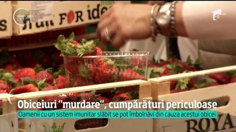 Pâinea, legumele sau fructele ne pot îmbolnăvi, avertizează medicii, pentru că tot mai mulţi clienţi le ating, înainte să le cumpere