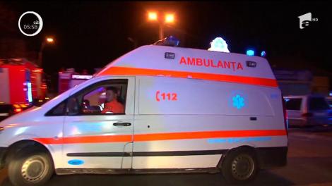 O femeie a murit, iar soţul ei se luptă pentru viaţă după ce maşina în care se aflau a fost izbită de un bolid în Piteşti