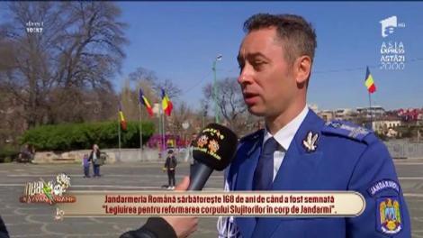 Azi este Ziua Jandarmeriei Române. Caii, alături de jandarmi, au făcut spectacol în Parcul Carol din Capitală