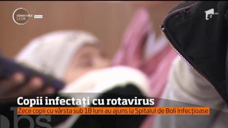 Situaţie alarmantă în Timişoara! Zece copii cu vârste de până în doi ani, diagnosticaţi cu rotavirus