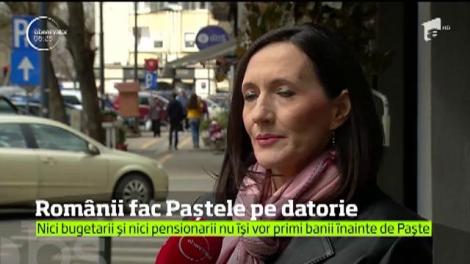 Sute de mii de români îşi vor cumpăra alimentele pentru masa de Paşti pe datorie. Deja, casele de amanet sunt luate cu asalt