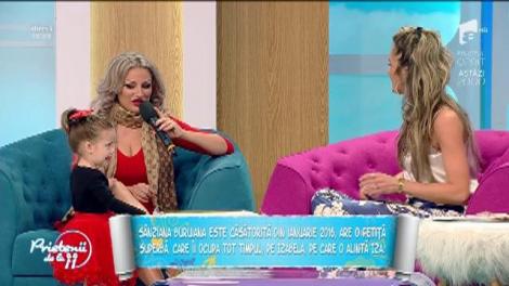 Sânziana Buruiană, cea mai fericită mămică: "O duc pe Izabela peste tot"
