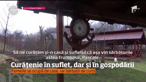 În Săptămâna Mare, maramureşenii se străduiesc să aibă casa lună!