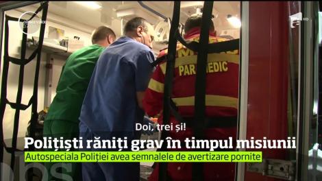 Plecaţi în căutarea unei fetiţe dispărute, doi poliţişti din Paşcani au ajuns la spital în stare gravă