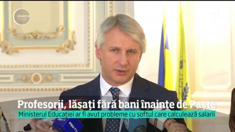 Profesorii, poliţiştii şi asistenţii maternali, lăsaţi fără bani înainte de Paşte
