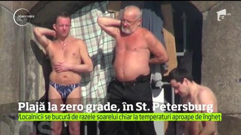 Se poate face plajă chiar şi la zero grade