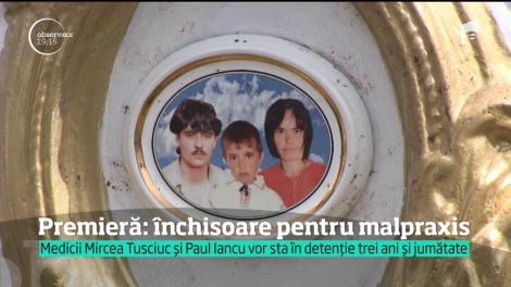 Premieră în justiţie! Doi medici din Slatina, condamnaţi la închisoare cu executare pentru malpraxis