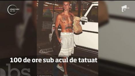 Justin Bieber are un nou tatuaj