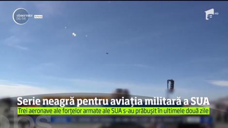 Un avion militar american F-16 s-a prăbuşit în apropiere de Las Vegas, în timpul unui zbor de antrenament