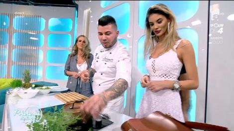 Alin Barabancea gătește "Salată de castraveți marinați și ceapă infuzată"