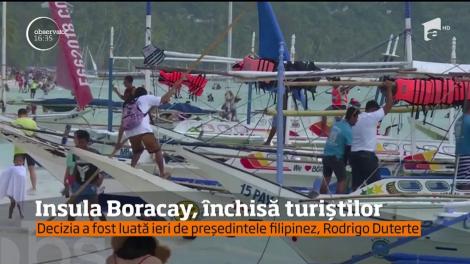 Insula Borcay din Filipine a fost închisă turiştilor