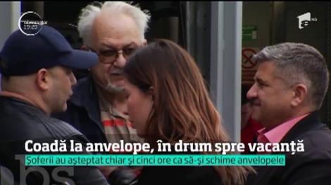 Coadă la anvelope, în drum spre vacanţă