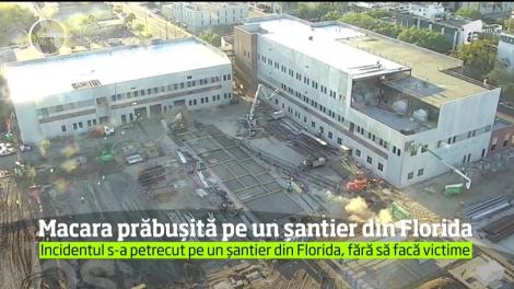 Macara prăbușită pe un șantier din Florida