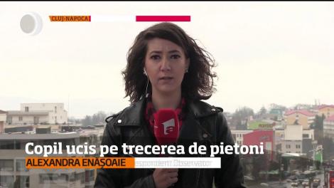 Momente dramatice au fost surprinse de camerele de supraveghere ale unui restaurant din Reghin. Un copil a fost spulberat de un TIR