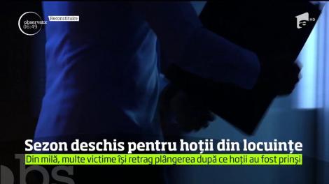 Sezon deschis pentru hoții din locuințe