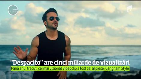 Hit-ul „Despacito" are cinci miliarde de vizualizări