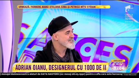 Adrian Oianu, designerul cu 1000 de ii: "Pasiunea mea pentru portul tradiţional românesc este dintotdeauna"