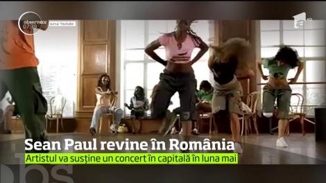Veste excelentă pentru români! Celebrul cântăreţ Sean Paul vine în Romania