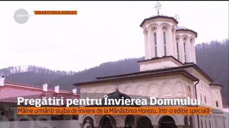 Pregătiri pentru Învierea Domnului la Mănăstirea Horezu