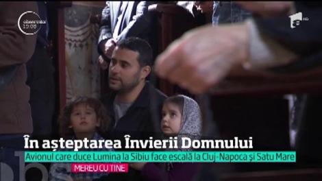 Lumina Sfântă a ajuns în România