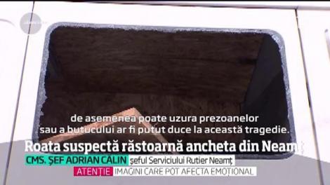 Ipoteză şocantă în cazul tragediei de la Viişoara! Şuruburile care fixau roata microbuzului s-ar fi desprins în timpul mersului