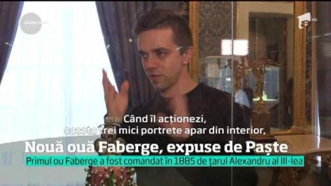 Nouă ouă Faberge, expuse de Paşte