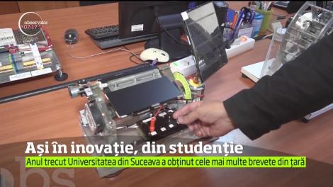 Universitatea "Ştefan cel Mare" din Suceava  a obţinut 27 de brevete de invenţii, numai anul trecut