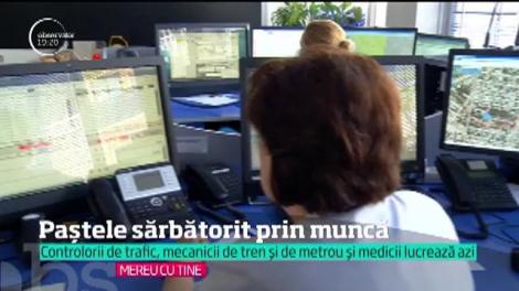 Paştele sărbătorit la muncă