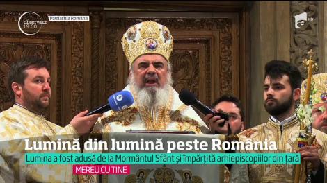 Hristos a Înviat! Lumină din lumină peste România