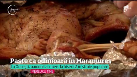 Paşte ca odinioară în Maramureş