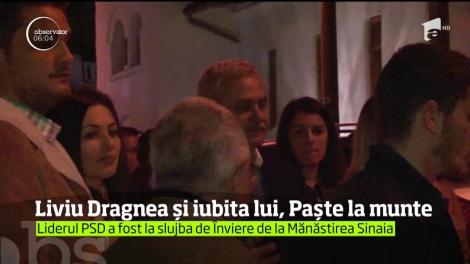 Liviu Dragnea şi iubita, la munte pentru vacanţa de Paşte