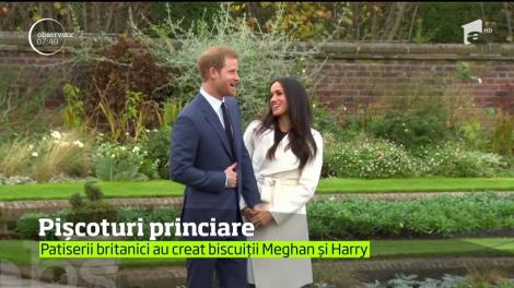 Biscuţi personalizaţi cu prinţul Harry şi Megan Markle