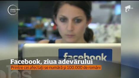 Utilizatori Facebook află astăzi dacă datele lor personale au fost furate şi folosite în scop politic