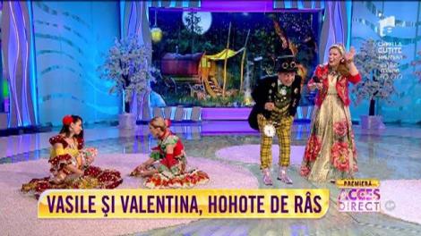 "Șatra", sceneta pe care Vasile Muraru și Valentina Fătu o joacă în noul lor show "E spectacol în oraș"