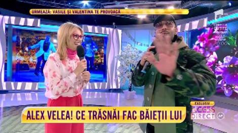 Alex Velea, cel mai fericit tătic