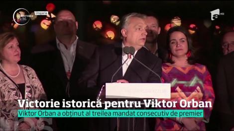 Victorie istorică pentru Viktor Orban, premierul Ungariei
