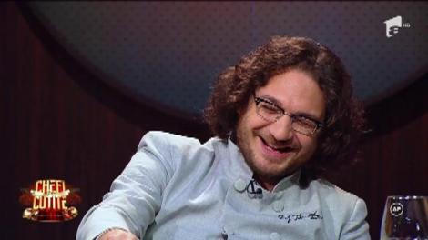 Gata, știm cine va câștiga sezonul 5 "Chefi la cuțite". În platou a venit un astrolog și le-a citit chefilor în stele: "V-am spus că eu o să câștig!"