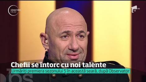 Sorin Bontea, Cătălin Scărlătescu şi Florin Dumitrescu se întrec în note muzicale, în timp ce concurenţii gătesc în paşi de dans