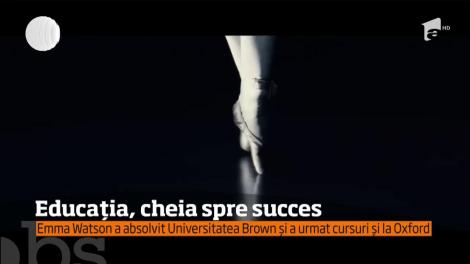 Educația, cheia spre succes pentru vedetele de la Hollywood